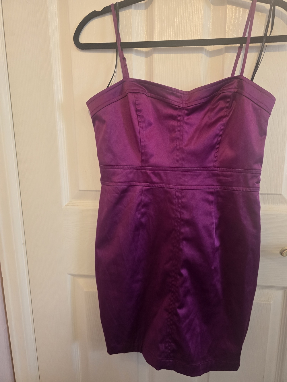 Forever 21 Purple Satin Mini Dress